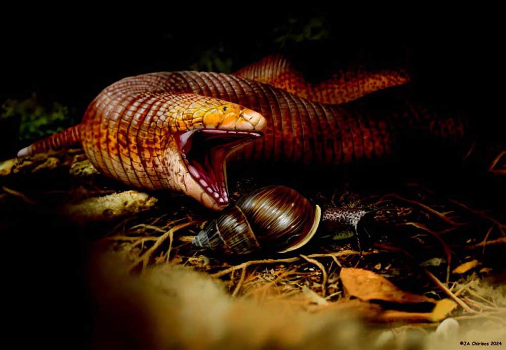 World’s Largest Worm Lizard That Resembles Sandworm from Dune Discovered In Tunisia